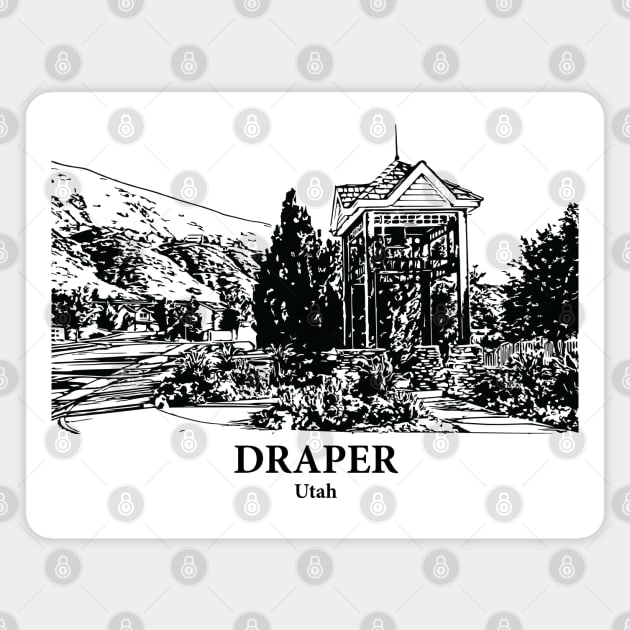 Draper - Utah Magnet by Lakeric